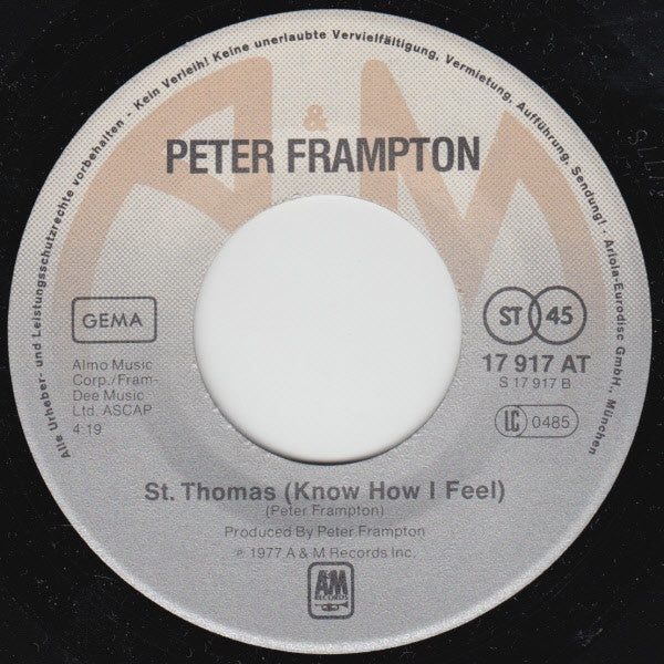 Peter Frampton - I'm In You Vinyl Singles