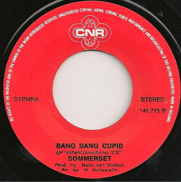 Sommerset - Viva La Musica 24196 Vinyl Singles Vinyl Very Good (VG) <br> Hoes Good Plus (G+)