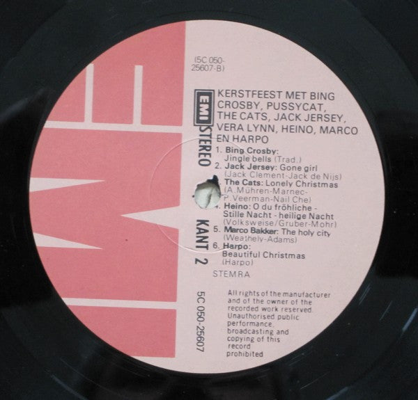 Various - Kerstfeest met Bing Crosby, Pussycat (LP) 49370 Vinyl LP Vinyl Zeer Goed / Hoesje Goed "VINYLSINGLES.NL"