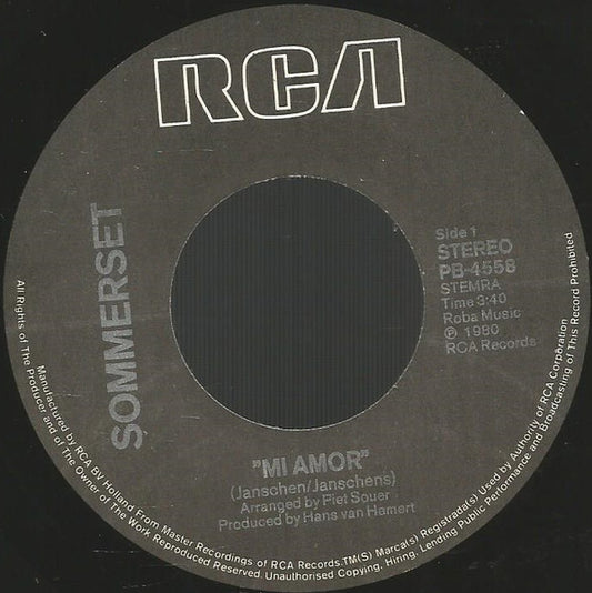 Sommerset - Mi Amor 52210