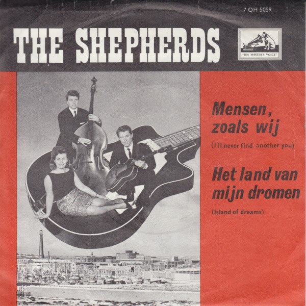 Shepherds - Mensen Zoals Wij Vinyl Singles Vinyl Very Good (VG) <br> Hoes Good Plus (G+)
