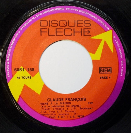 Claude François - Viens À La Maison