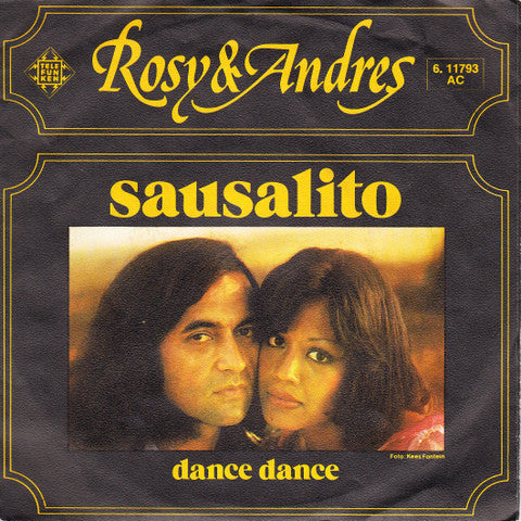 Rosy & Andres - Sausalito 25675 Vinyl Singles Vinyl (VG) <br> Hoes (G+)