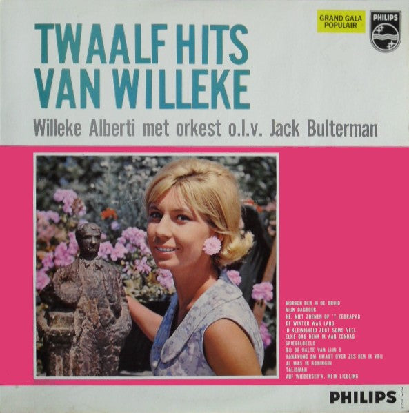 Willeke Alberti - Twaalf Hits Van Willeke (LP) Vinyl LP Vinyl Very Good (VG) <br> Hoes Good Plus (G+)