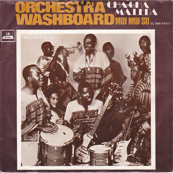 Orchestra Washboard - Cha Cha Ma Leba Vinyl Singles Vinyl Goed / Hoes Redelijk