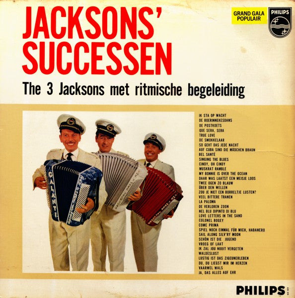 3 Jacksons - Jacksons' Successen (LP) Vinyl LP
