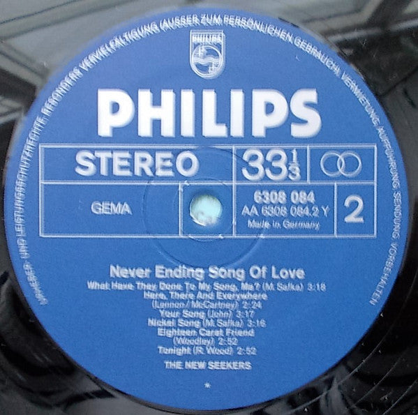 New Seekers - Never Ending Song Of Love (LP) Vinyl LP