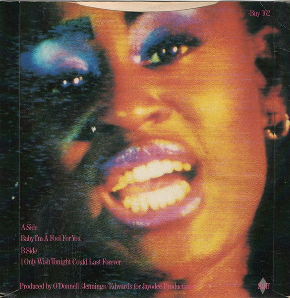 Sylvia & The Sapphires - Baby I'm A Fool For You Vinyl Singles Vinyl Very Good (VG) <br> Hoes Good Plus (G+)