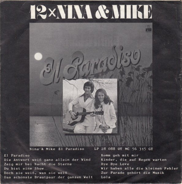 Nina & Mike - Wir Tanzen Alle Big Bamboo Vinyl Singles Vinyl Very Good (VG) <br> Hoes Good Plus (G+)