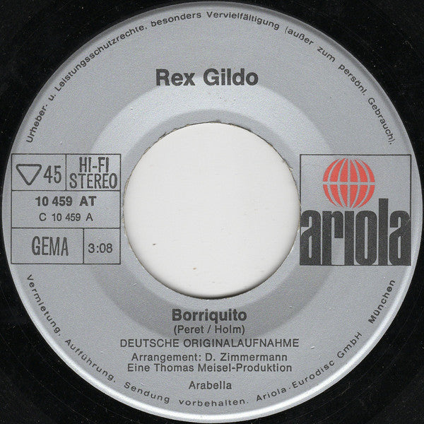 Rex Gildo - Borriquito Vinyl Singles