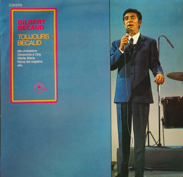 Gilbert Becaud - Toujours Becaud (LP) Vinyl LP Vinyl Very Good (VG) <br> Hoes Good Plus (G+)