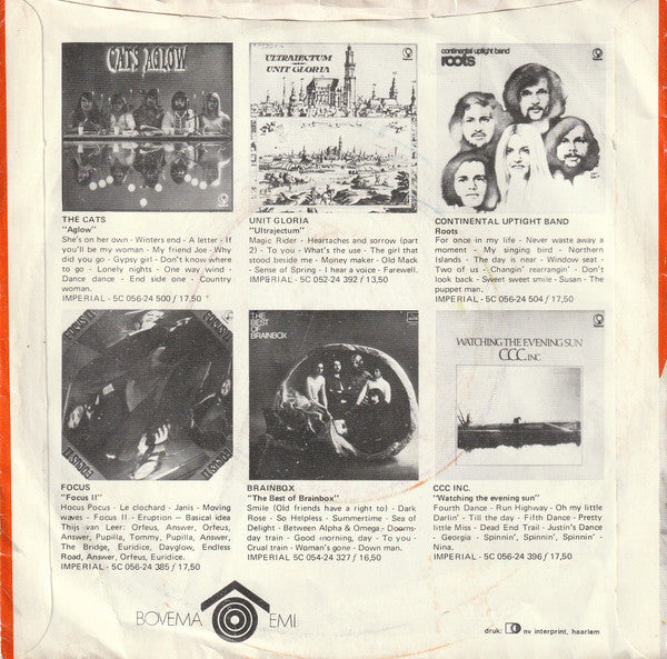 Jan Boezeroen - Oei Oei Vinyl Singles Vinyl Very Good (VG) <br> Hoes Good Plus (G+)