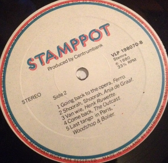 Various - Stamppot (LP) Vinyl LP Vinyl Very Good (VG) <br> Hoes Good Plus (G+)