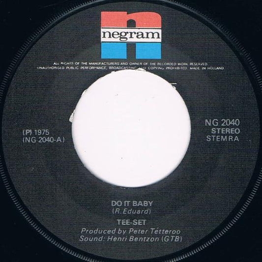 Tee-Set - Do It Baby 36608