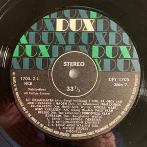 Bengt-Arne Wallin / Jan Johansson – Adventures In Jazz And Folklore (LP) Vinyl LP Vinyl Very Good (VG) <br> Hoes Good Plus (G+)