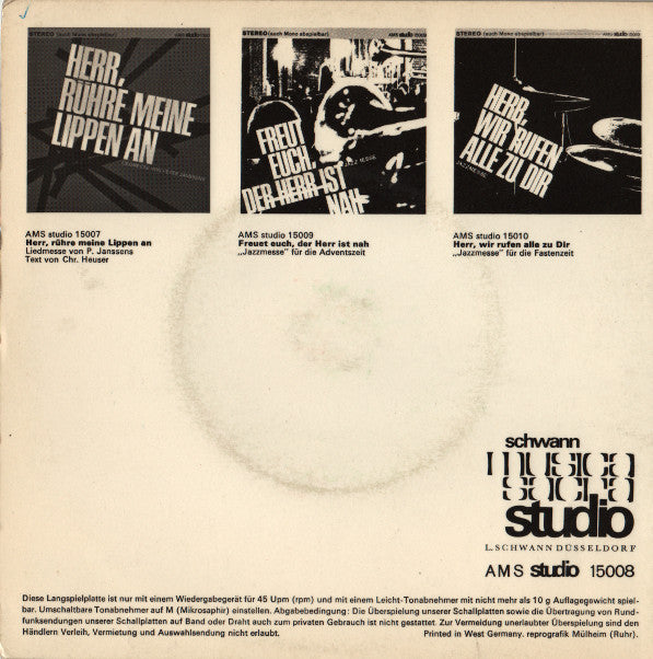 Various - Alles Was Atmet, Lobe Den Herrn (EP Vinyl Singles EP