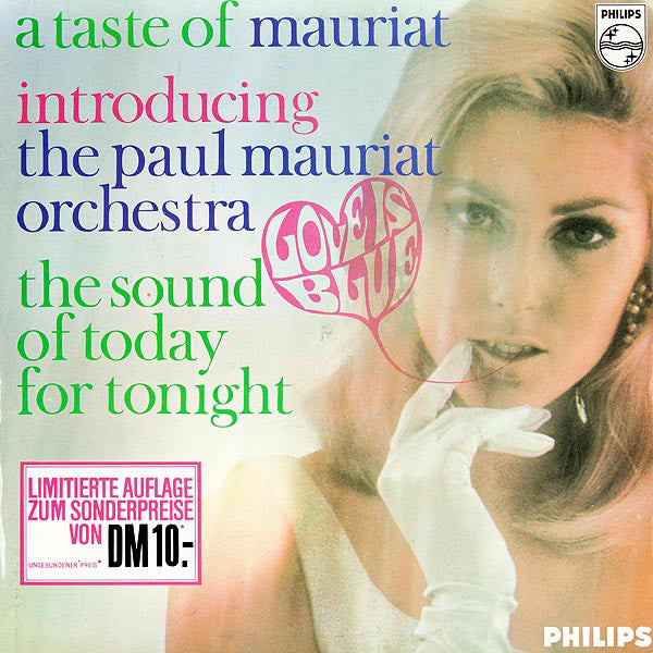 Paul Mauriat And His Orchestra - A Taste Of Mauriat (LP) Vinyl LP Vinyl Very Good (VG) <br> Hoes Good Plus (G+)