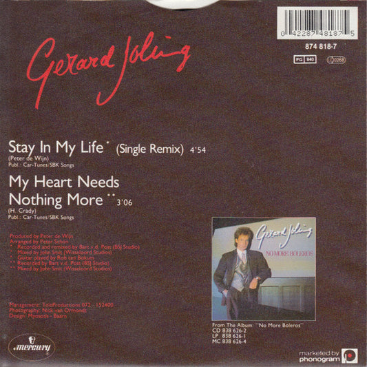 Gerard Joling - Stay In My Life (Single Remix) 36078