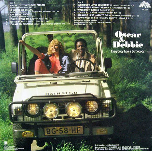 Oscar Harris & Debbie - Everybody Loves Somebody (LP)