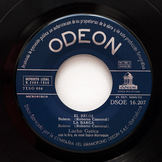 Lucho Gatica - Lucho Gatica Vinyl Singles EP Vinyl Zeer Goed / Hoesje Goed "VINYLSINGLES.NL"