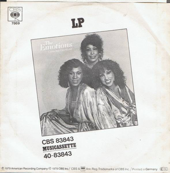 Emotions - I Should Be Dancing Vinyl Singles Vinyl Very Good (VG) <br> Hoes Good Plus (G+)