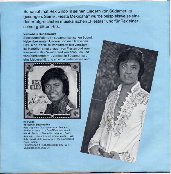 Rex Gildo - Tu Es Noch Einmal Vinyl Singles Vinyl Very Good (VG) <br> Hoes Good Plus (G+)