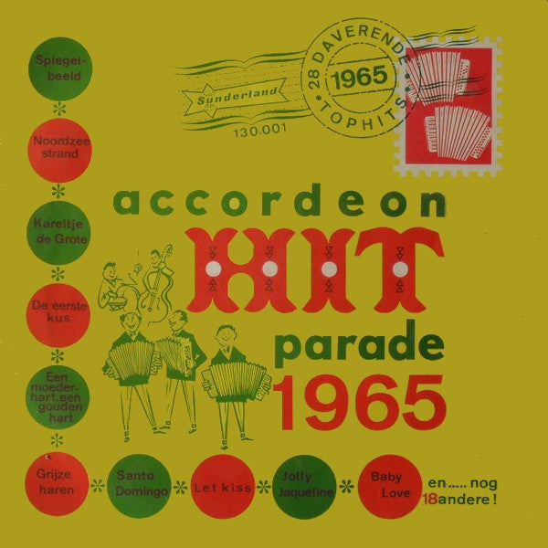 Unknown Artist - Accordeon-Hit-Parade-*** (LP) Vinyl LP Vinyl Very Good (VG) <br> Hoes Good Plus (G+)