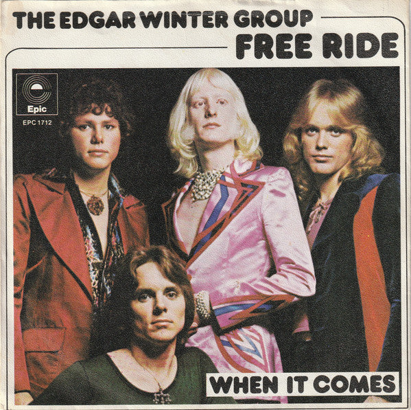 Edgar Winter Group – Free Ride Vinyl Singles