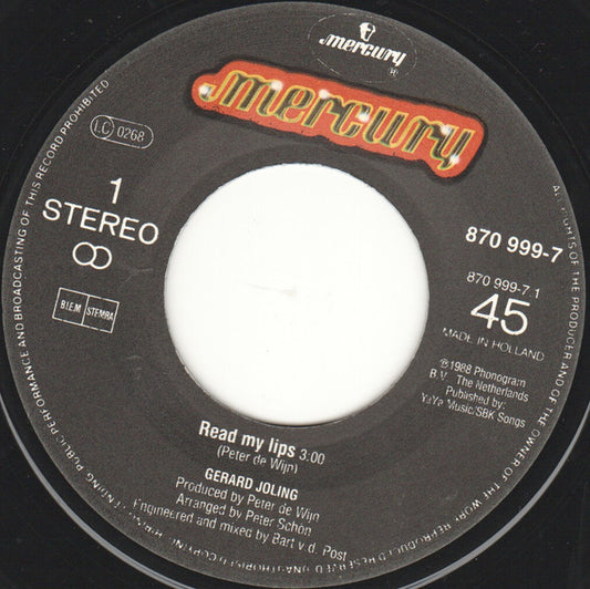 Gerard Joling - Read My Lips 15415
