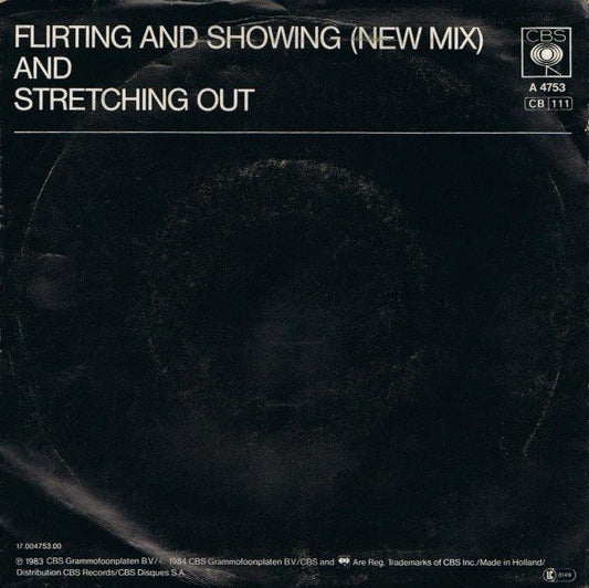 Fox The Fox - Flirting And Showing (New Mix) Vinyl Singles Media VG+ \ Sleeve G+