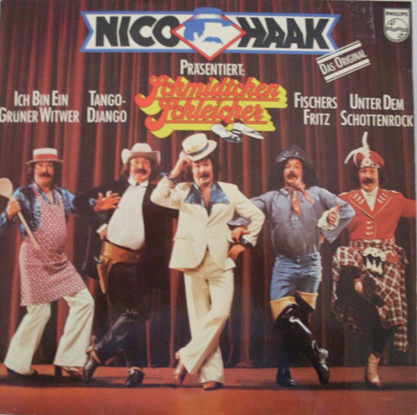 Nico Haak - Präsentiert: Schmidtchen Schleicher (LP) Vinyl LP Vinyl Very Good (VG) <br> Hoes Good Plus (G+)
