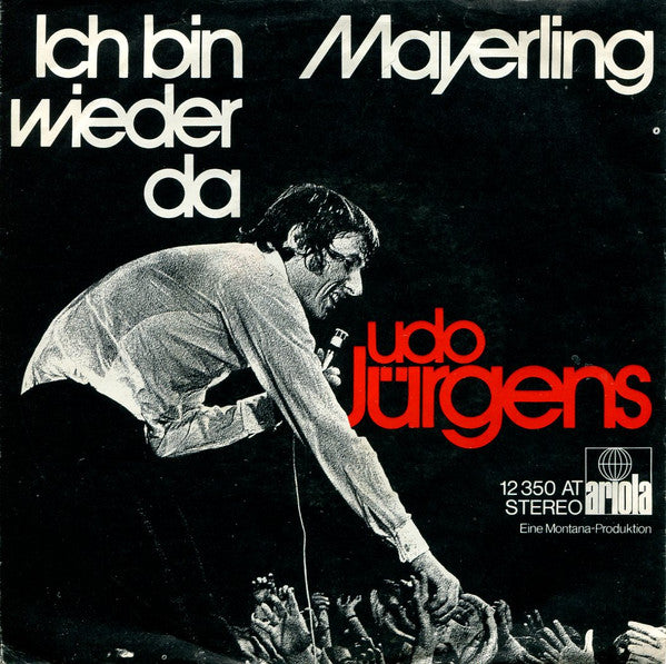 Udo Jürgens - Ich Bin Wieder Da Vinyl Singles