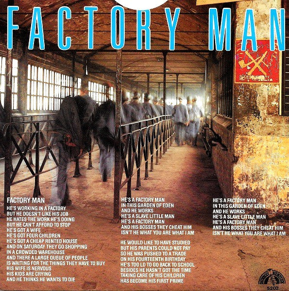Maarten Peters & The Dream - Factory Man Vinyl Singles Vinyl (VG) <br> Hoes (G+)