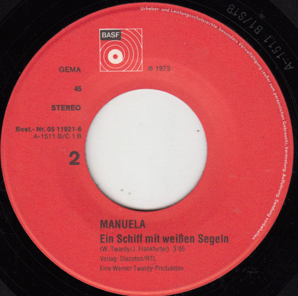 Manuela - Da Sagen Sich Die Füchse Gute Nacht Vinyl Singles