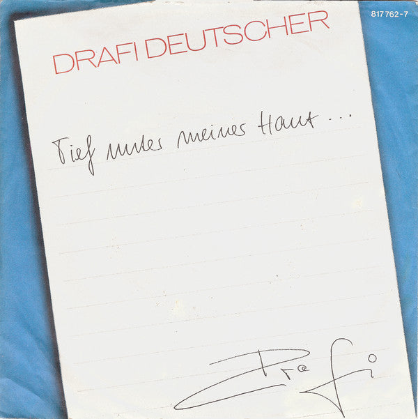 Drafi Deutscher - Tief Unter Meiner Haut 43243 Vinyl Singles