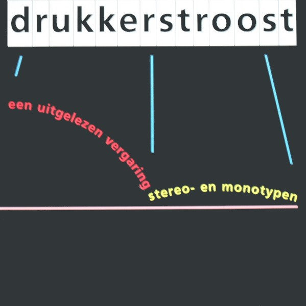 Various - Drukkerstroost (LP) Vinyl LP Vinyl Very Good (VG) <br> Hoes Good Plus (G+)