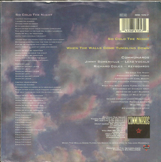 Communards - So Cold The Night 41127