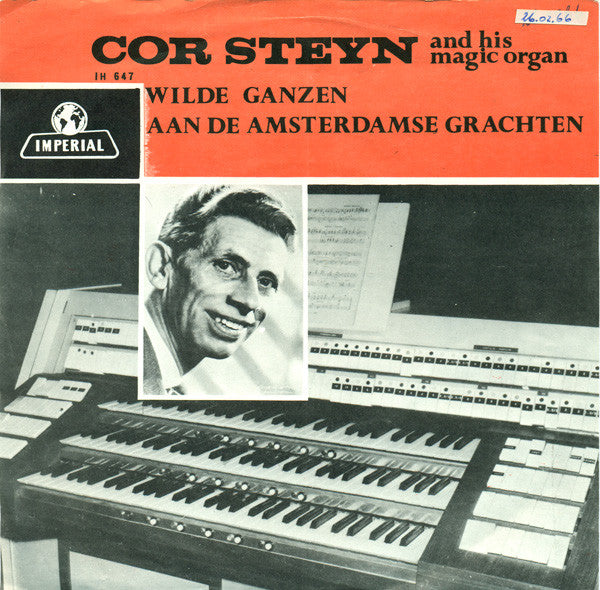 Cor Steyn - Wilde Ganzen Vinyl Singles Vinyl Very Good (VG) <br> Hoes Good Plus (G+)
