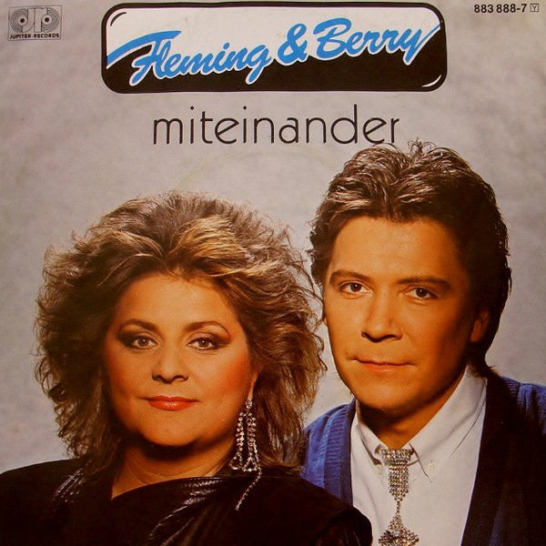 Joy Fleming & Marc Berry - Miteinander Vinyl Singles Vinyl (VG) <br> Hoes (G+)
