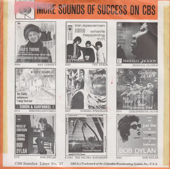 Ray Conniff And The Singers - Mame Vinyl Singles Vinyl Very Good (VG) <br> Hoes Good Plus (G+)