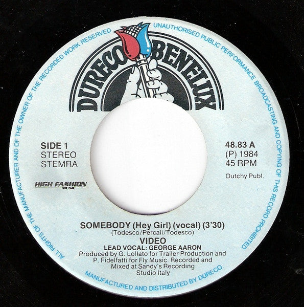 Video - Somebody (Hey Girl) Vinyl Singles