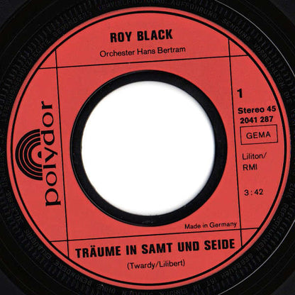 Roy Black - Träume In Samt Und Seide 31195 Vinyl Singles VINYLSINGLES.NL