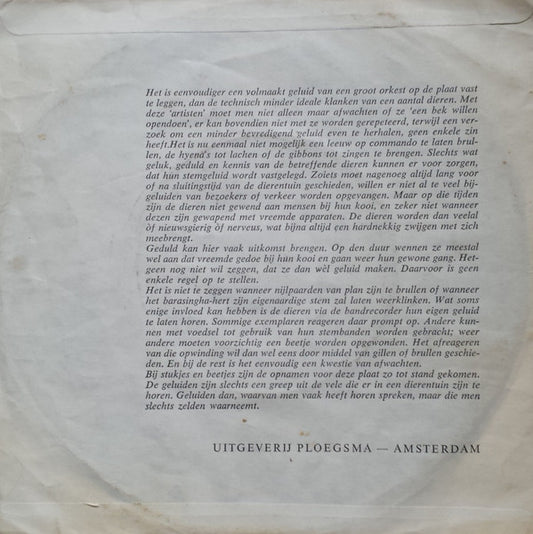 H. van de Werken - Dieren Symfonie 24584