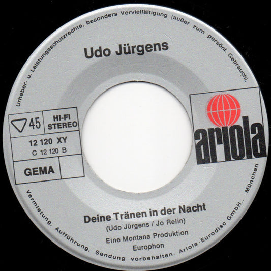 Udo Jürgens - Vergiß Die Liebe Nicht