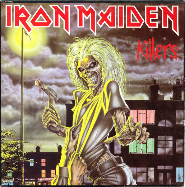 Iron Maiden - Killers (CD) Compact Disc Vinyl Very Good (VG) <br> Hoes Good Plus (G+)