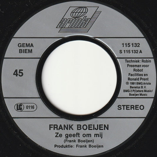 Frank Boeijen - Ze Geeft Om Mij