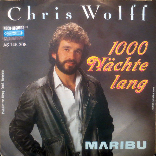 Chris Wolff - Nächte Lang Vinyl Singles Vinyl Very Good (VG) <br> Hoes Good Plus (G+)