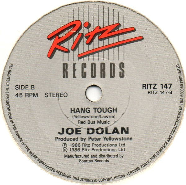 Joe Dolan - Take Me I'm Yours Vinyl Singles Vinyl Very Good (VG) <br> Hoes Good Plus (G+)