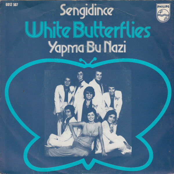 White Butterflies - Sengidince Vinyl Singles Vinyl Very Good (VG) <br> Hoes Good Plus (G+)