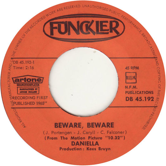 Daniella - Beware, Beware